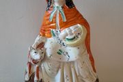Vintage Red Riding Hood figurine