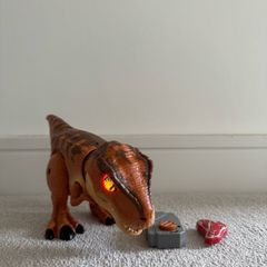 Jurassic World primal hatched interactive Trex
