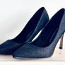 Sparkly Black Stiletto Heels - Size UK 5 (Atmosphere) Image 5
