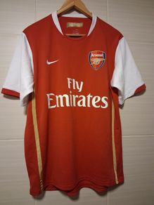 Arsenal Jersey. Official Nike Arsenal Mens Home Jersey From Season 2006 / 2008. Authentic Original From The Time. Not A Modern Day Remake.
