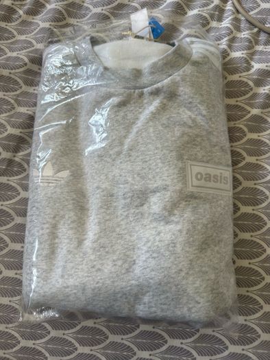 Oasis Adidas Crew Sweatshirt.