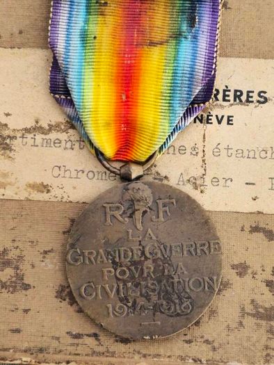WW1 French Military Medal Award