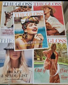 Glossy Magazines