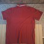 Fred Perry Maroon Polo Shirt White Light Blue Twin Tip Made in UK XL Image 3