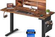 Height-Adjustable Electric Desk, 60 x 140 x 72 120 cm Memory Function