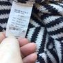 Yida Black And White Edge to edge cardigan 2XL Made In Italy includes post Image 5