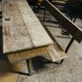 Vintage Schol Desk In Original Condition Image 4