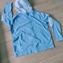 Nike light weight zip hoodie Size L light blue Image 5