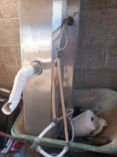 stainless sink
