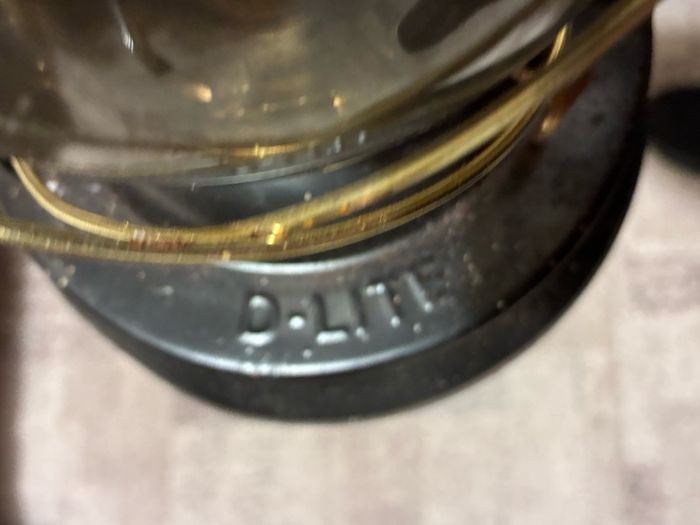 Modern hurricane paraffin lamp