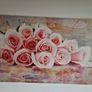 Pink Roses Canvas Image 5