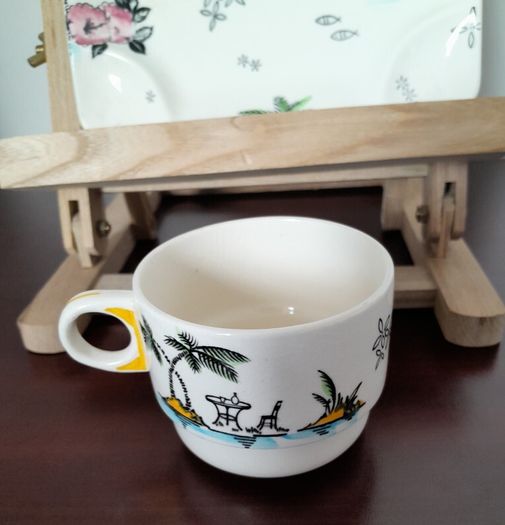 Brexton/Barker - 'South Pacific' - Snack Set c.50s