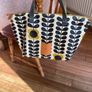 Orla Kiely Matte laminated cotton or oilcloth Tote/shopper bag Image 3