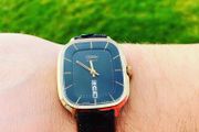 Slava Vertical Calendar Gold plated