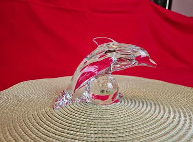 Dolphin  Figurine   Galway Irish Crystal