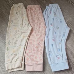 Baby pyjama pants x3 12-18m