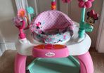 Minnie Mouse baby bouncer.