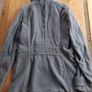 H&M Grey double breasted long jacket Image 3