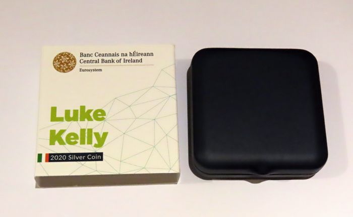 Luke Kelly Silver Proof coin 2020