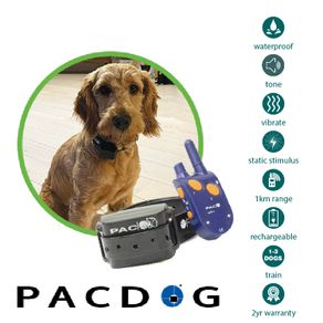 Medium/Large Dog Training System (1km Range) | PACDOG