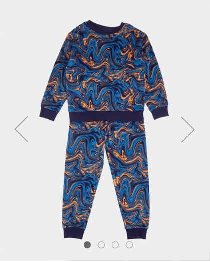 boys velvet pyjamas bnip