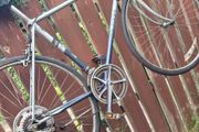 Classic raleigh road racing bike