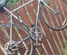 Classic raleigh road racing bike