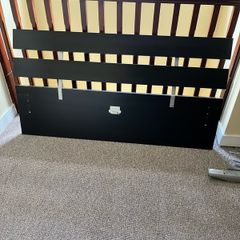 Standard double bed frame