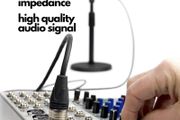 Microphone Speaker Lead Mic Cable Male XLR to Female XLR 1 Metre