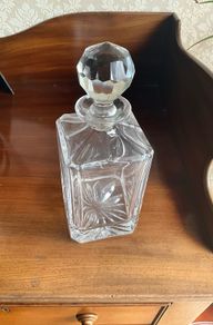 Cut Crystal Whiskey Decanter