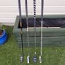 golf clubs 3 drivers,  1x3 metal Wood ,1x5 metal wood   selection  of 4 putters Image 4