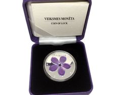 2021 Latvia 5 Euro Silver Coin "Coin of Luck"