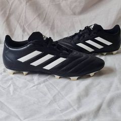 2022 adidas goletto Black leather boots Size 11 eu 46 in new condition