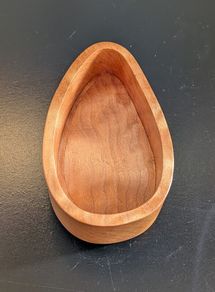 Quilted Bigleaf Maple Bowl Handmade Signed 1997 Vancouver Island Wood