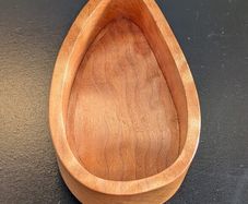 Quilted Bigleaf Maple Bowl Handmade Signed 1997 Vancouver Island Wood