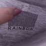 Rainbow grey top size UK20/22 EU48/50 Postage included Image 2