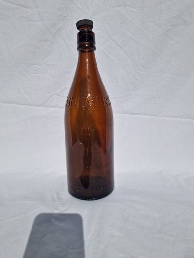 Antique Large Brown Bottle - Blumers