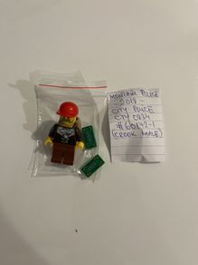 Lego City Police Crook Male