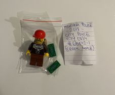 Lego City Police Crook Male