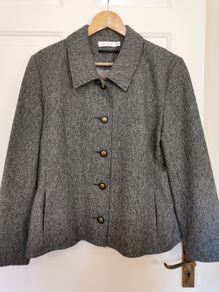 Avoca 100% wool Jacket UK 18