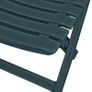 3 Piece Folding Bistro Set Plastic Green Image 2