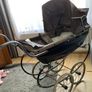 Vintage silver cross dolls pram Image 4