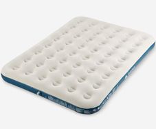 2 x Decathlon QUECHUA 2-person inflatable camping mattress, 190 x 140 cm, Air basic