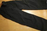 Black Regatta windproof windshell trekking pants - unisex Winter ski trousers