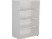 NEW 1200mm High White Bookcase