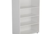 NEW 1200mm High White Bookcase