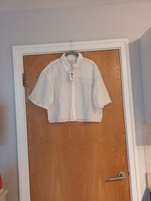 Savida White Blouse. S.XL- 16.  B.N.W.T.