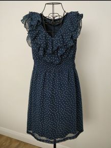 Summer dress - Blue dress size 8