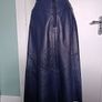 Vintage leather skirt Image 6
