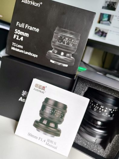 AstrHori Full Frame 50mm F1.4 Tilt Shift Sony FE E Mount Miniature Landscape MF Lens